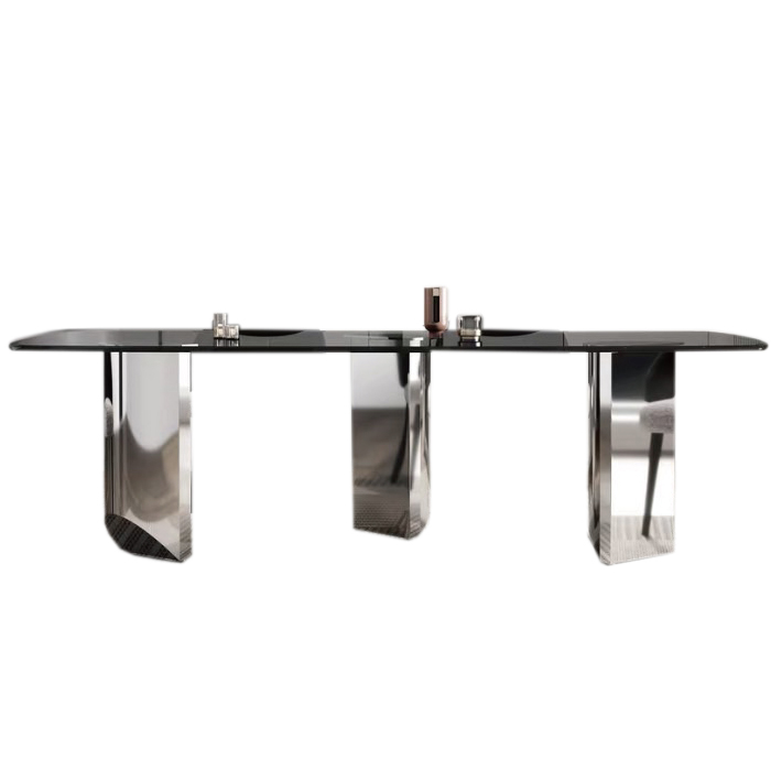 【AISHA】普勒石面餐桌 LA-42｜高硬度岩板｜防刮耐磨｜時尚餐桌